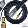 ROSFIX Tuyau de Nettoyage Canalisation 40 m   Buse 1+3 Jets  160 Bar  ...