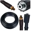ROSFIX Tuyau haute pression 10m usé type pin pour nettoyeur haute pres...