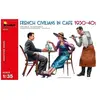 1:35 MiniArt 38062 French Civilians in Cafe 1930-40s Plastic Modelbouw...