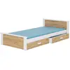 ADRK Furniture, Lit pour enfant, Lit avec matelas ALDEX 200x90 (90 x 2...