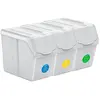 Keden Ensemble De 3 Poubelles Sortibox Pour Le Recyclage 60l