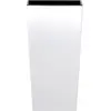 Prosperplast bloempot/plantenpot Urbi met binnenpot - wit - 40 x 40 x 75 cm - Kunststof