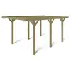 Carport abri de voiture 304x512 m - 1556 m2 - CAR10