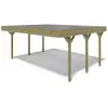 Carport, abri de voiture  6,06x5,03 m - 30 m2 - couverture PVC  - ALTANKA