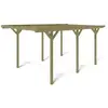 Carport abri de voiture 304x512 m - 1557 m2 - CAR16