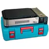 Barbecue grill Plancha gaz 2100W Piezo Haute Qualité + Mallette de transport alpen