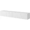 SELSEY Meuble TV - TELIRE - 175 cm - blanc