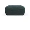 Maison Heritage, Tabouret, Pouf, "Theo", 1 Place, Pétrole, 75x75x36 Fa...