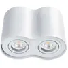 KANLUX Plafonnier en Saillie bord Double GU10 Orientable - Blanc