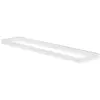 Kanlux Cadre de Fixation Rectangulaire Saillie pour Dalle led 1200mm Blanc