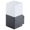 Kanlux S.A. - LED Wandlamp buiten VADRA - 1x E27 aansluiting - Antraciet