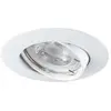 KANLUX Support de spot encastrable perçage 75-80mm rond Blanc