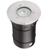 Kanlux Support de spot sol GU10 encastrable rond 2 presses étoupe