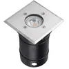 Kanlux Support de spot sol GU10 encastrable carré 2 presses étoupe