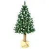 Damich - kunstkerstboom op stam - Diamond - hoge kwaliteit - 200 cm
