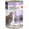 12x400 g Wiejska Zagroda chat monoprotéine caille nourriture humide po...