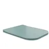 Mexen Teo langzaam dalende dunne zitting, duroplast, lichtgroen mat - ...