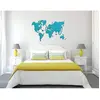 Wooden.City Puzzle en Bois - Carte du Monde XXL (Cyan) City-WM506/3-82...