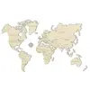 Craenen Puzzle Mappemonde 3D en Bois M - Cadeau Maestro - Marque CADEAU MAESTRO - Puzzle 3D - Thème Voyage et cartes