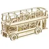WOODEN CITY London Bus, WR303, Bouleau, 23,2 x 7 x 11,5 cm
