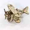 Craenen Wooden City modelbouwpakket Vliegtuig Dubbeldekker hout - 88mm...