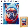 Milliwood Puzzle en Bois - Gustav Bouledogue Grincheux 5017
