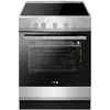 Cuisinière vitrocéramique - FAGOR - FACV3004S - 4 foyers Hilight - Four multifonction - 60 cm