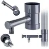 KADAX Collecteur d'eau de pluie avec vanne 100mm - GZ 1 gris IBCLZ1-10...