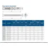 RAWL Cheville longue universelle Rawl nylon RFF1N10L200