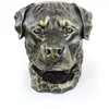 Urnvoorhond.nl Rottweiler urn hond en tuinbeeld voor hondenas, grote hondenkop