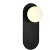 Toolight App1586-1W Wandlamp Zwart 30X12X30Cm