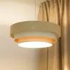 Lampe suspendue beige-crème