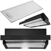 Janshop Okap kuchenny teleskopowy 50cm czarny BT-234