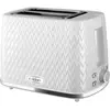 Grille-pain Eldom TO265 NELE blanc - 2 tranches - 780W - Blanc