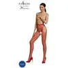 PE ECO Strumpfhose ouvert S007 red