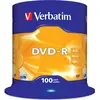 Verbatim Dvd-r 4.7gb 16x suplscratch resistant 100er spindle