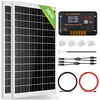 ECO-WORTHY Kit de Panneau Solaire 240W 12V Panneaux Solaires Photovolt...