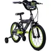 Huffy Delirium 16 Inch Jongensfiets - Grijs en Groen BMX-stijl Kinderfiets