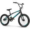 Vélo BMX de course HX Pro 20 pouces Noir et Bleu