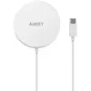 Aukey - LC-A2-WT Aircore Series 2-in-1 Draadloze Oplaadstandaard Wit