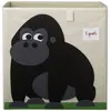 3 sprouts Cube de rangement jouets Gorille