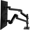 Ergotron LX Pro Dual (Tables, 27", 10 kg), Support de moniteur, Noir