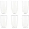 Bodum 4560-10-12 PAVINA Set 6 Verres, Double paroi, 0.45 liters, Crème