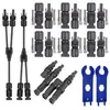 FOLAYA 18Pcs Professionnel Solaire Panneau Câble Connecteur Kit
