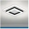COMELY Plafonnier led 30 w, plafonnier led carré, plafonnier encastré 6 500 k, plafonnier à économie d'énergie pour salle à manger, cuisine, couloir,