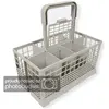 Panier à couverts pour lave-vaisselle universel - LICHIFIT - Gris - Ma...
