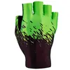 Supacaz SupaG Short Gants Adulte Mixte, Nero-Verde Fluo, XL
