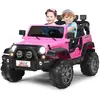 DREAMADE JEEP 4x4 Voiture Électrique Enfant 2 Places, Véhicule Électri...