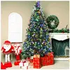 GOPLUS Sapin de Noël Lumineux 180CM350 LED11 Modes dEclairage-1000 Bra...