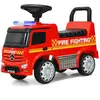 COSTWAY Mercedes Benz Porteur pour Enfants, avec Espace de Rangement, ...